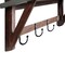 Alaterre Furniture Brookside 40"W Wood with Concrete-Coating Entryway Coat Hook and Bench AWBS042470 - alternate 9